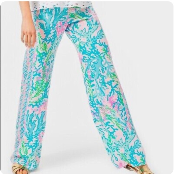 Lilly Pulitzer Pants - Lilly Pulitzer 33” Bal Harbour Palazzo Pant